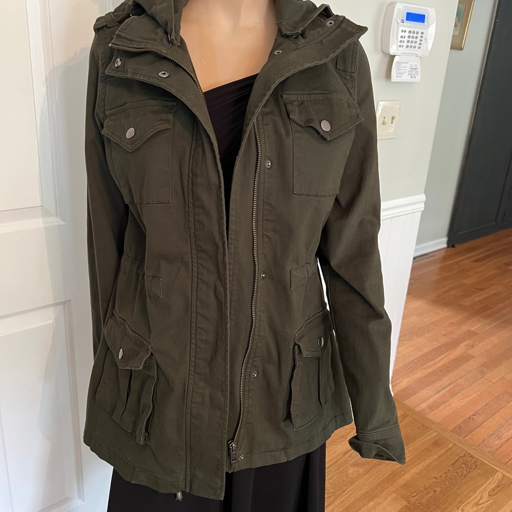 Market Spruce green utility jacket size Medium. Never worn.
